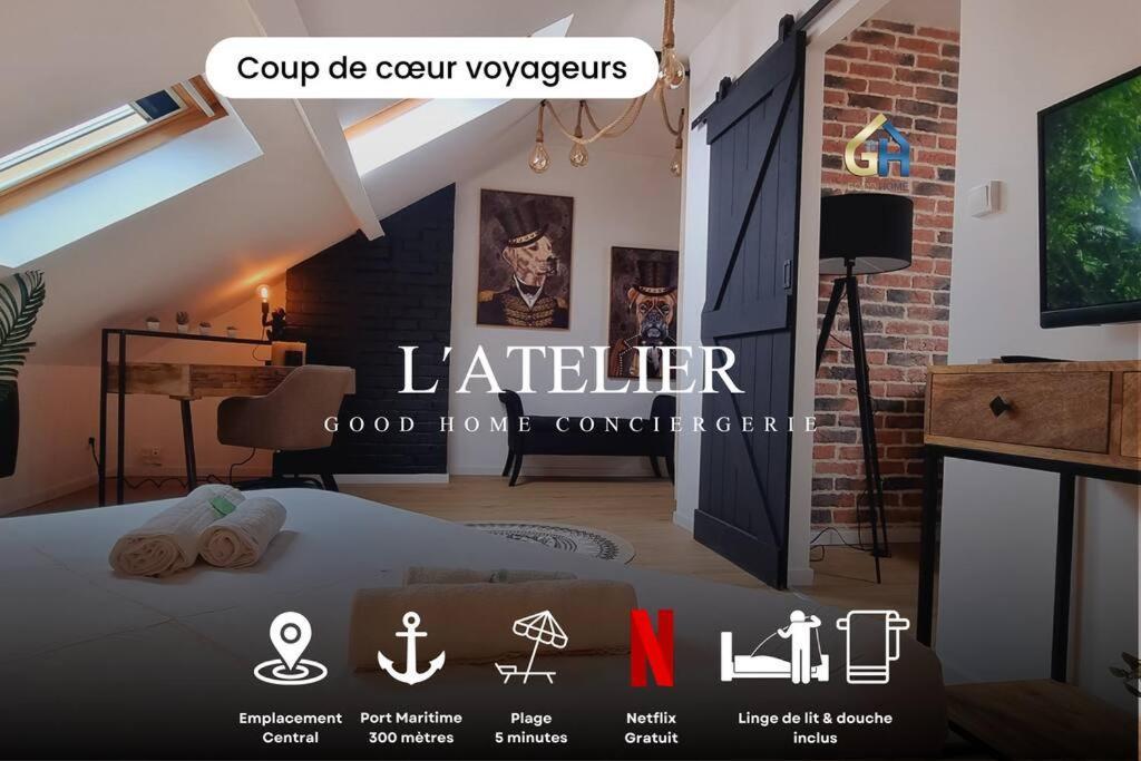 L'Atelier - Au Pied Des Quais Apartment Dunkirk Ngoại thất bức ảnh